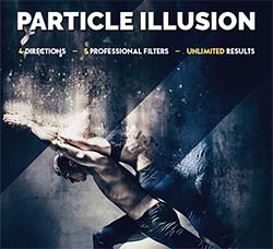 极品PS动作－幻影粒子：Particle Illusion Photoshop Action